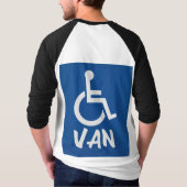 障害車 Tシャツ (裏面)