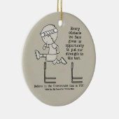 障害 セラミックオーナメント (右)