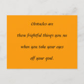 障害 ポストカード (正面)