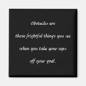 障害 マグネット (正面)