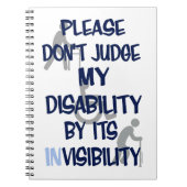 障害/IN可視性 ノートブック (正面)