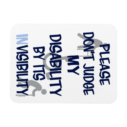 障害/INvisibility...RSD/CRPS マグネット (横)