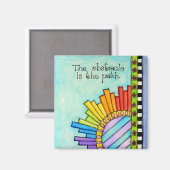 障碍物は通路だ マグネット (正面/裏面)