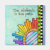 障碍物は通路だ マグネット (正面)