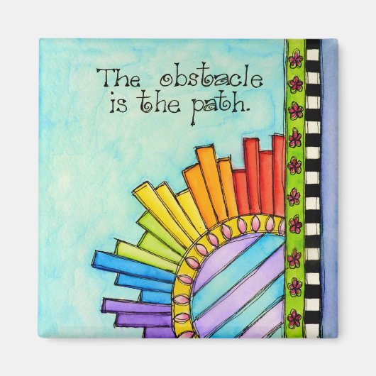 障碍物は通路だ マグネット (正面)