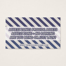 障警告害者専用の駐車場！