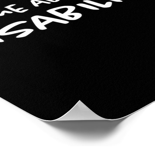 障頼害障害について ポスター (角)