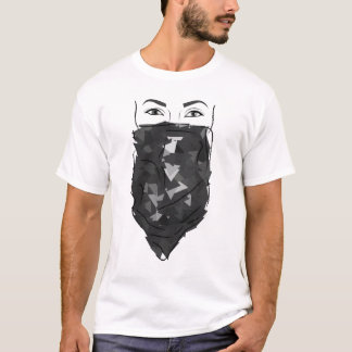 隠されたティーの白 Tシャツ