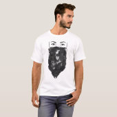 隠されたティーの白 Tシャツ (正面フル)