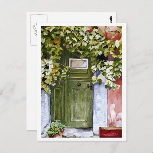 隠されたドア ポストカード (正面/裏面)