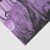 隠されたハートの木の超現実的なファンタジーの景色の芸術 薄葉紙 (詳細)