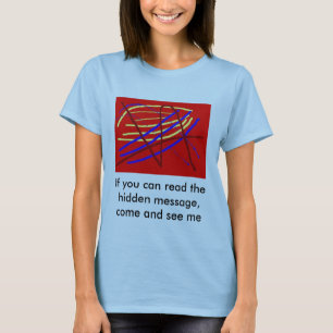 隠されたメッセージ Tシャツ