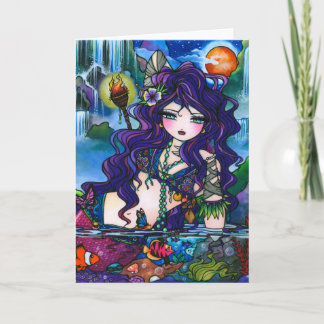 「隠された宝物」マーメイド妖精カード カード