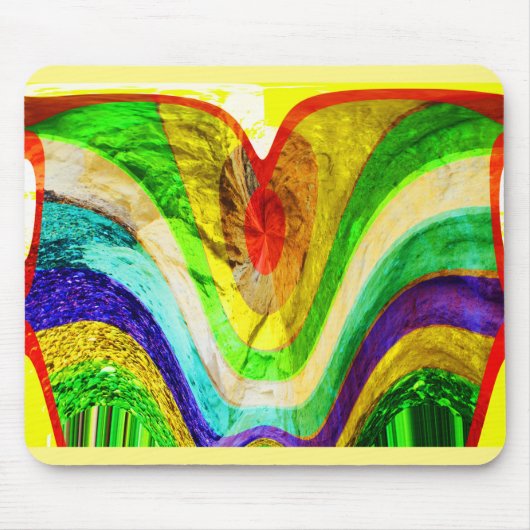 隠された宝石アート マウスパッド (正面)