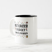 隠された忘れプレゼント科に最も可能性が高い ツートーンマグカップ (正面左)