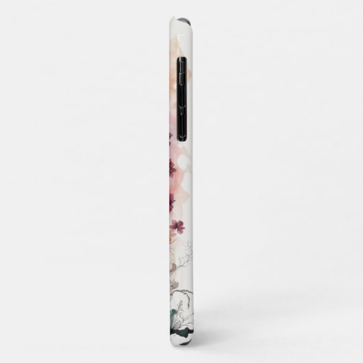 隠された木のドア秘密の庭の夢のような水色 Case-Mate iPhoneケース (裏面/左)