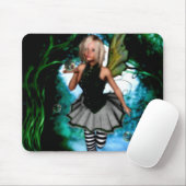 隠された林間の空地のマウスパッド マウスパッド (マウス)