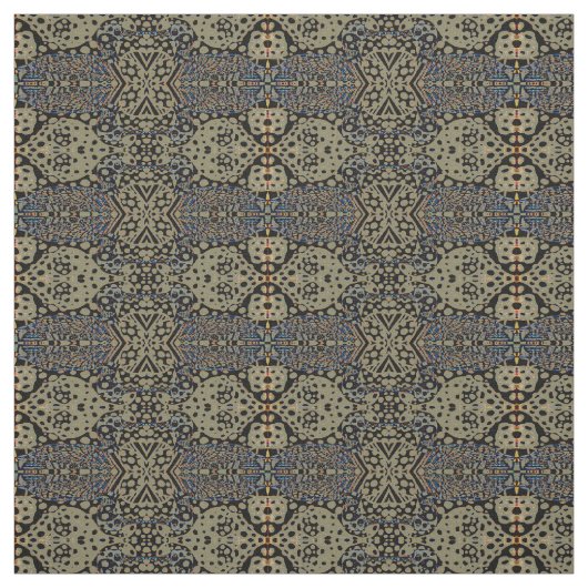 隠された水潜り鳥パターン ファブリック (見本)