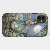 隠された洞窟の人魚 ファンタジーアート 人魚 Case-Mate iPhoneケース (裏面(横))