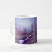 隠された流れの両面マグ コーヒーマグカップ (正面左)