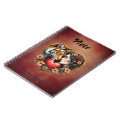 隠された荒野のハート ノートブック (左側)