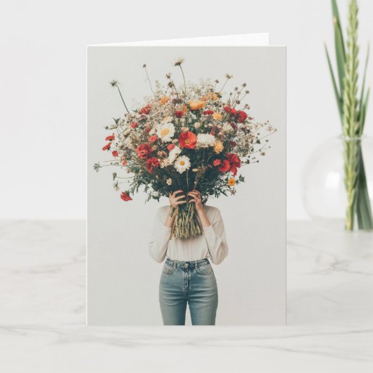 隠された開花 招待状 (正面)