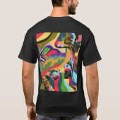 隠された階段 Tシャツ (裏面)
