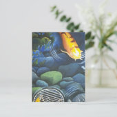 隠された魔法のコイの池 ポストカード (スタンド正面)