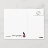 隠された魔法のコイの池 ポストカード (裏面)