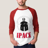 隠されるiPack CCWは銃の割り当てのTシャツのティーを運びます Tシャツ (正面)