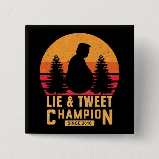 隠しおもしろいて嘘と浮気を求める 缶バッジ (正面)