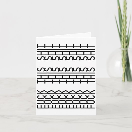 隠しおもしろいメッセージ白象の贈り物Adul カード (正面)