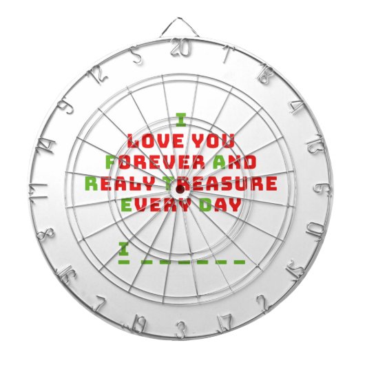 隠しおもしろいメッセージ ダーツボード (正面)