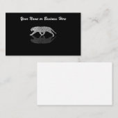 隠しだてのトラ 名刺 (正面/裏面)