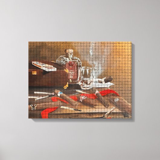 隠しコーナー3/14最大Zaxster キャンバスプリント (正面)