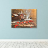 隠しコーナー3/14最大Zaxster キャンバスプリント (インサイチュ (ウッドフロア))