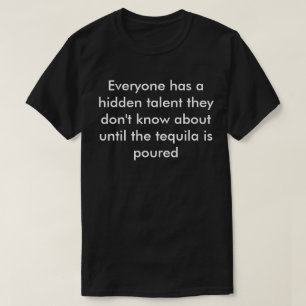 隠しタレントテキーラパーティーシャツ Tシャツ