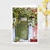 隠しドア カード (黄色い花)