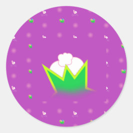 隠しバニー ラウンドシール