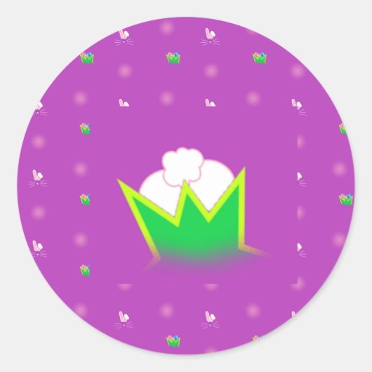 隠しバニー ラウンドシール (正面)