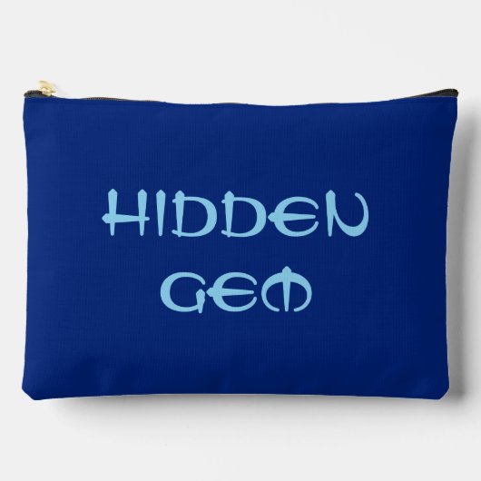 隠しパウチバッグ アクセサリーポーチ (正面)