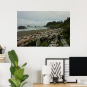 隠しビーチIアットレッドウッド国立公園 ポスター (ホームオフィス)