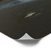 隠しビーチIIアットレッドウッド国立公園 ポスター (角)