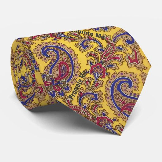 隠しメッセージ「自分を昇格」または自分のメッセージを作成 ネクタイ (ロール)