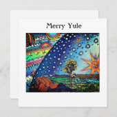 隠し世界(ユール(キリスト降誕祭)カード) シーズンカード (正面/裏面)