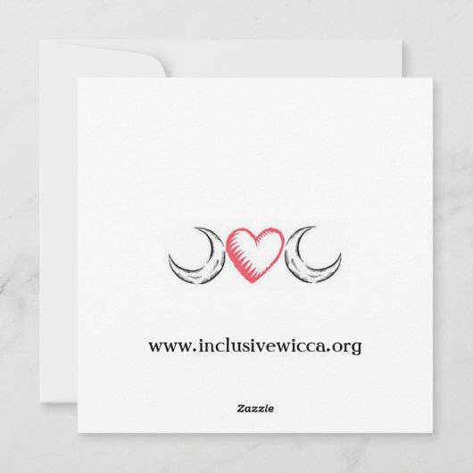 隠し世界(ユール(キリスト降誕祭)カード) シーズンカード (裏面)