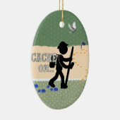 隠し場所! GEOCACHER セラミックオーナメント (右)