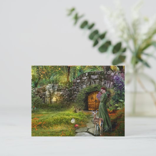 隠し庭葉書 ポストカード (スタンド正面)