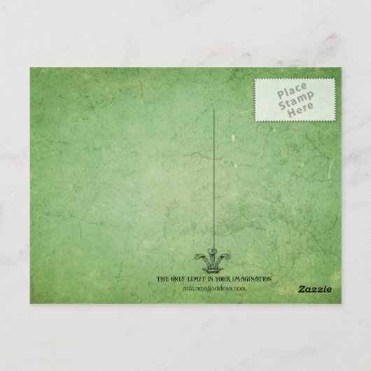 隠し庭葉書 ポストカード (裏面)