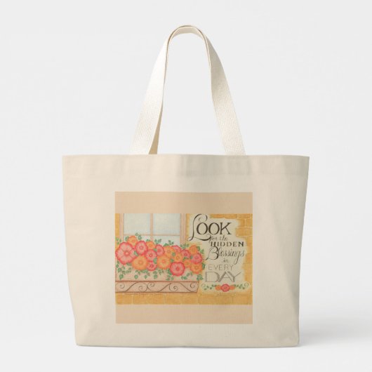 隠し恵みジャンボトート ラージトートバッグ (裏面)